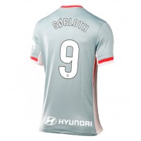 Camisa de time de futebol Atletico Madrid Alexander Sorloth #9 Replicas 2º Equipamento Feminina 2024-25 Manga Curta